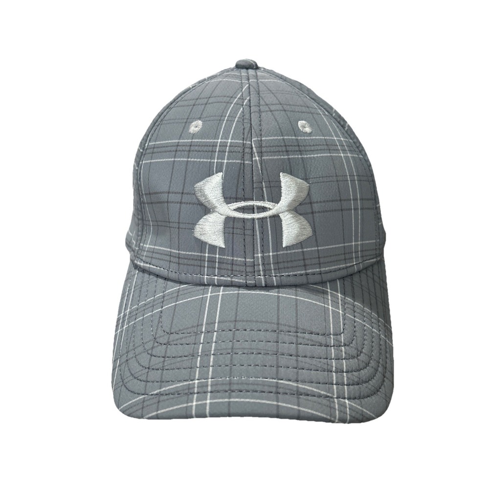 Under Armour Golf Baseball Cap Dark Gray White Men's Size MD/LG
